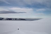 Schneemobiltour auf dem Vatnajökull Gletscher