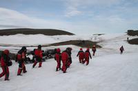 Schneemobiltour auf dem Vatnajökull Gletscher