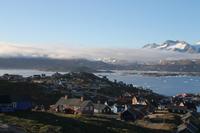 Ausblick vom Hotel Angmagssalik 