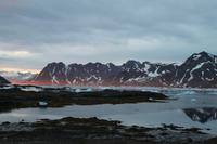 Sonnenuntergang in Kulusuk