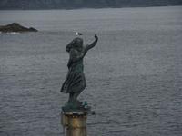 Seemannsfrau in Svolvaer