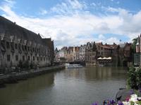 Blick von der Korenlej auf den Fluss