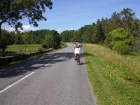 Radfahrt nach Angla auf der Insel Saaremaa