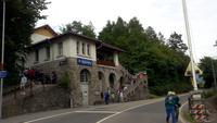 Interlaken, Standseilbahn zum Harder Kulm, Bahnhof