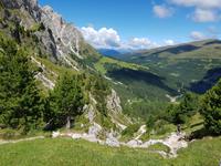 Wandern in Südtirol (Italien) – Dolomiten Wanderreise in Sterzing Astjoch – Sellajoch – Seiser Alm – Gemeinschaftsalm Fane – Burkhardtsklamm – Ratschinger Almenweg – Tatschsp (94)