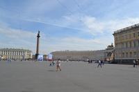 St. Petersburg - Palastplatz mit Alexandersäule