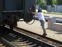 anhalten oder anschieben?