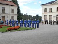 Drottningholm Schloss-Wachablösung