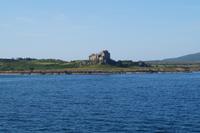 Duart Castle (Mull) von See aus gesehen