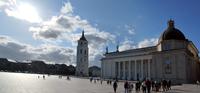 Vilnius Kathedrale und Glockenturm