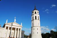Vilnius Kathedrale und Glockenturm