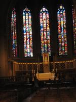 Fenster in der Kirch Notre Dame