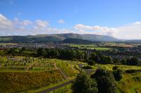 079 Stirling Castle, Blick zum Wallace Memorial