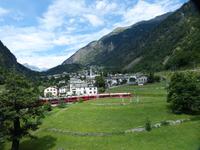 Blick auf Brusio