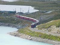 Blick vom Bernina-Pass