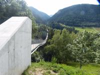 Die neue Bellwald-Hängebrücke