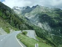Fahrt auf der Grimselstraße