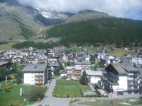 Blick auf Saas-Fee