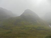 Hochlandstimmung an den Wächterbergen im Tal von Glencoe