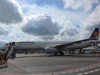 Ankunft am Flughafen in Kaunas