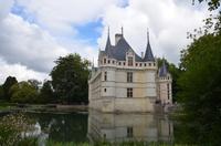 Chateau Azay-le-Rideau mit Schlossgarten