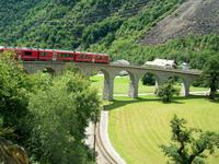 Fahrt mit dem Bernina - Express 