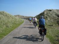 Fahrt durch die Dünen