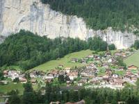 Blick auf Lauterbrunnen