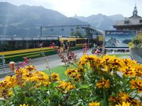 Am Bahnhof in Wengen