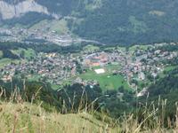Blick auf Wengen