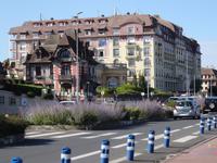Deauville, Spaziergang durch den Ort