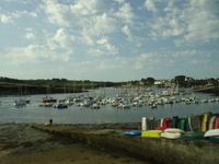 Fahrt entlang der Atlantikküste der Bretagne