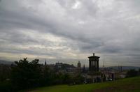 013 Edinburgh, Blick vom Calton Hill auf die Altstadt