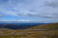 101 Cairngorm Mountain Railway, Aussicht von der Top-Station
