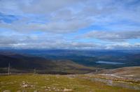 104 Cairngorm Mountain Railway, Aussicht von der Top-Station