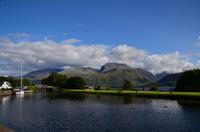 224 Corpach, Eingang zum Kaledonischen Kanal mit Ben Nevis Massiv