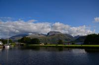 225 Corpach, Eingang zum Kaledonischen Kanal mit Ben Nevis Massiv