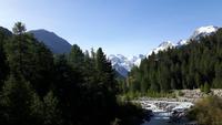 Fahrt mit dem Bernina-Express
