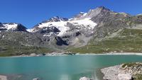 Fahrt mit dem Bernina-Express (Lago Bianco)