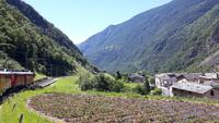 Fahrt mit dem Bernina-Express (Brusio)