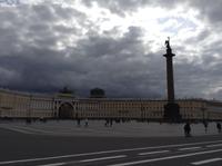 vor dem Winterpalais