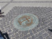 Gedenktafel für den ersten Toten der Proteste von 1989