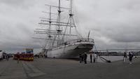 Gorch Fock im Stralsunder Hafen