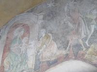 Thun - Fresken aus dem 14. Jahrhundert an der Stadtkirche