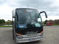 Unser Bus mit Fahrer Georg