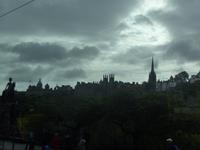 Blick auf Altstadt von Edinburgh