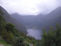Blick in den Geirangerfjord (Adlerkehre)