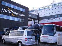 Die Heimfahrt von Hirtshals beginnt