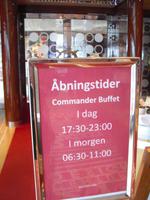 Abendessen auf der Fähre