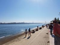 Portugal, Lissabon, Uferpromenade